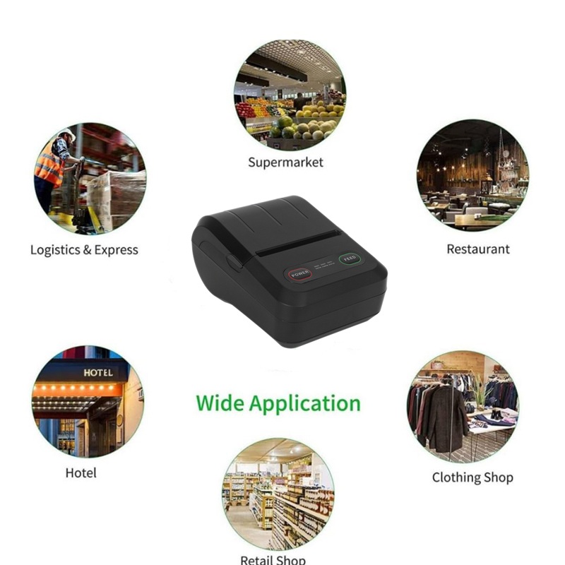 ما هي مجالات تطبيق الطابعات الحرارية مقاس 58 مم؟